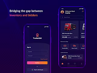 Truck Bidding App