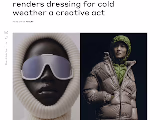 Branded coverage: Moncler 2023 Holiday Campaign