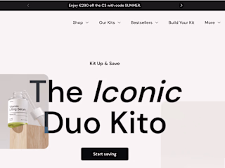 Iconic Beauty - Beauty Kit Shopify Website