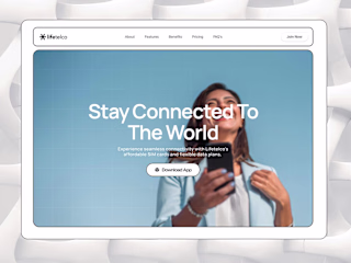 Lifetelco - Framer Website Design & Development