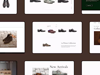 Danilov Shoes E-commerce Website Design