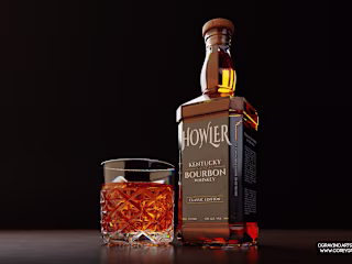 HOWLER WHISKEY  |  Product Render