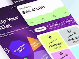 Crypto Wallet - Mobile Banking App