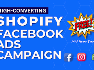 Shopify fashion store boost with facebook ads, ins marketing