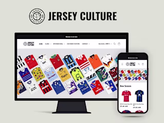 Custom Shopify Store Design for Jersey Culture