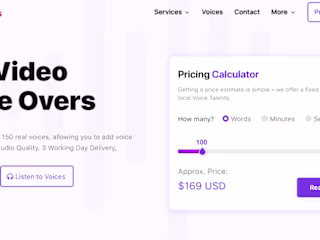 Vidvoices Jingles - Website design & development