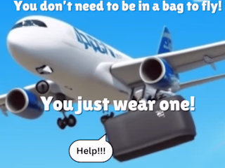 SkyPack Mock Ad