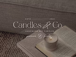 Candles & Co. | Brand Identity Design for a Candle Brand