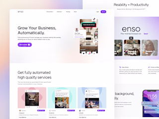enso - AI Agents Marketplace (Framer)