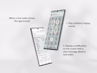 Coffee Shop Order Management App for Android