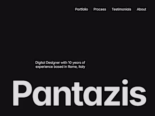 Portfolio Website Design and Development using Framer