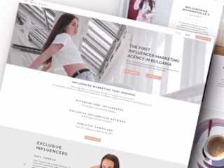Influencer.bg - Website redesign
