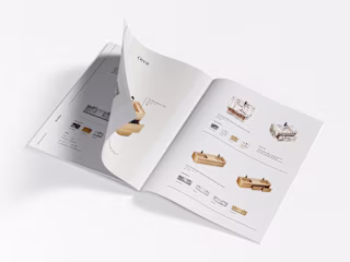 Premium Catalog Design for Furniture and Bathroom Fixtures