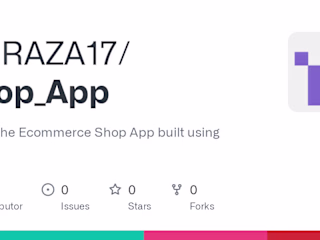 Ecommerce Shop App