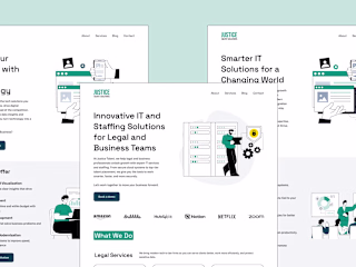 Redesign of Legal IT Staffing Agency Website