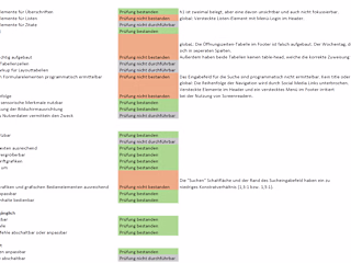 Accessibility Audit & Report