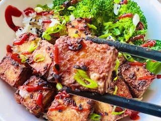 Air Fryer Tofu (with Kinder’s Teriyaki Sauce) - Costco Kitchen