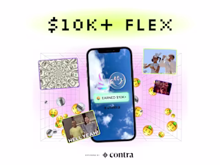 $10K+ Flex | Framer Splash Page 
