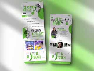 Redesign for Creative Agency Website 
