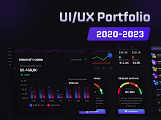 Portfolio - Showcase of UI Concepts