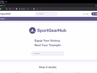 SportGH - P2P sport equipment renting