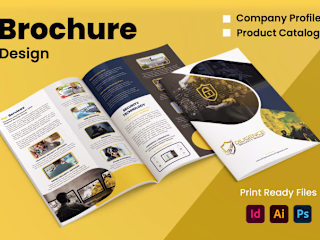 I will design a creative brochure, catalog or company profile
