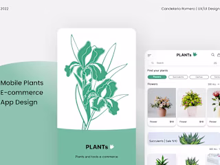 Mobile Plants App Design | UI on Behance