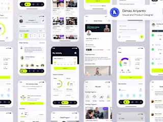 Mobile App Design for a Personal Trainer Fitness