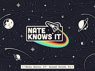 Full Brand Identity for "Nate Knows IT"