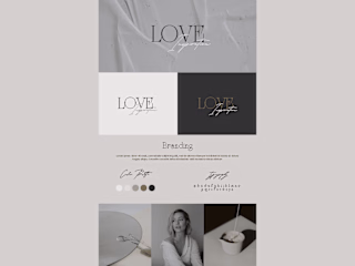 design modern minimalist brand kit, logo, identity