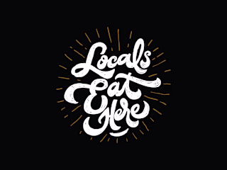 Locals Eat Here Youtube Channel | Brand Design