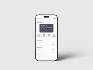 Banking app redesign
