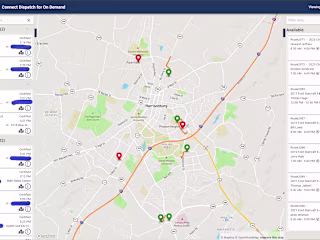 Bus dispatcher web app