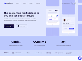 Acquire.com - Marketplace for selling & buying Startups