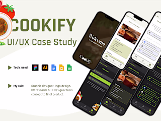 Cookbook app for people who are new to technology on Behance