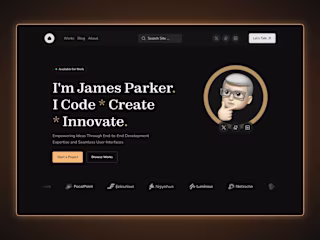 Spotlight - Shiny Framer Portfolio Template ✴