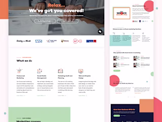 Logo and Website for MJA Marketing