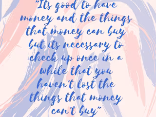 “Materialism” or “Peace”?