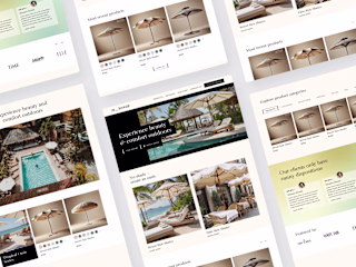 IN__SHADE Luxury Brand UX/UI Design