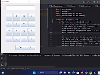 Java Based Calculator with GUI
