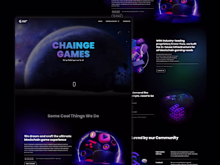 GameFi Studio Brand Website Design