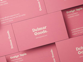Delmar Goods - Logo Design & Visual Identity
