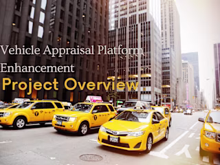 Vehicle Appraisal Platform Enhancement