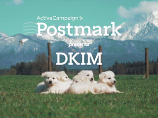 What is DKIM? It's a thing. And look! Puppies!