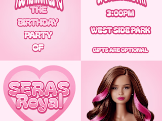 Birthday Invitation Sample