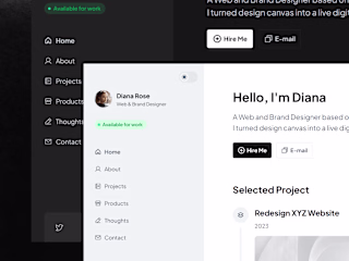 BoardaFolio - Dashboard Style Personal Portfolio