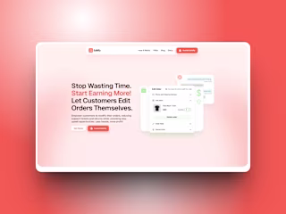 Editify by Shopvana | Framer Landing Page