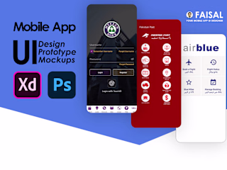 Mobile App UI/UX Mockup design