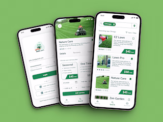 ecoLawn - Product design (iOS)