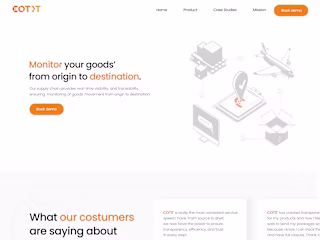 COTIT Logistic  | Web Design